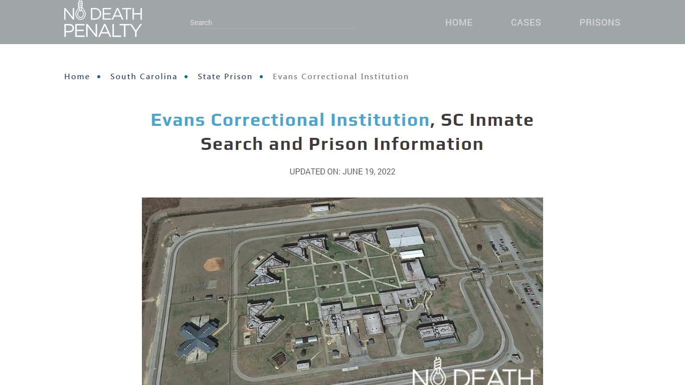 Evans Correctional Institution, SC Inmate Search, Visitation, Phone no ...